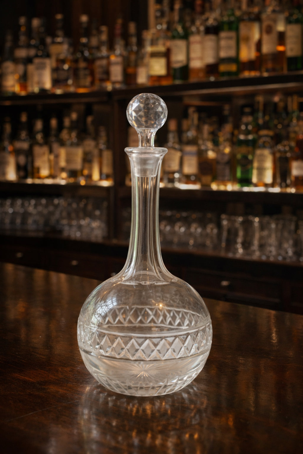 Vintage Crystal Glass Decanter  image 0