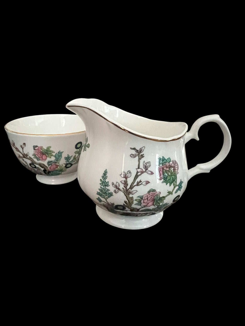 Duchess Indian Tree. Bone China Milk Jug & Sugar Bowl image 5