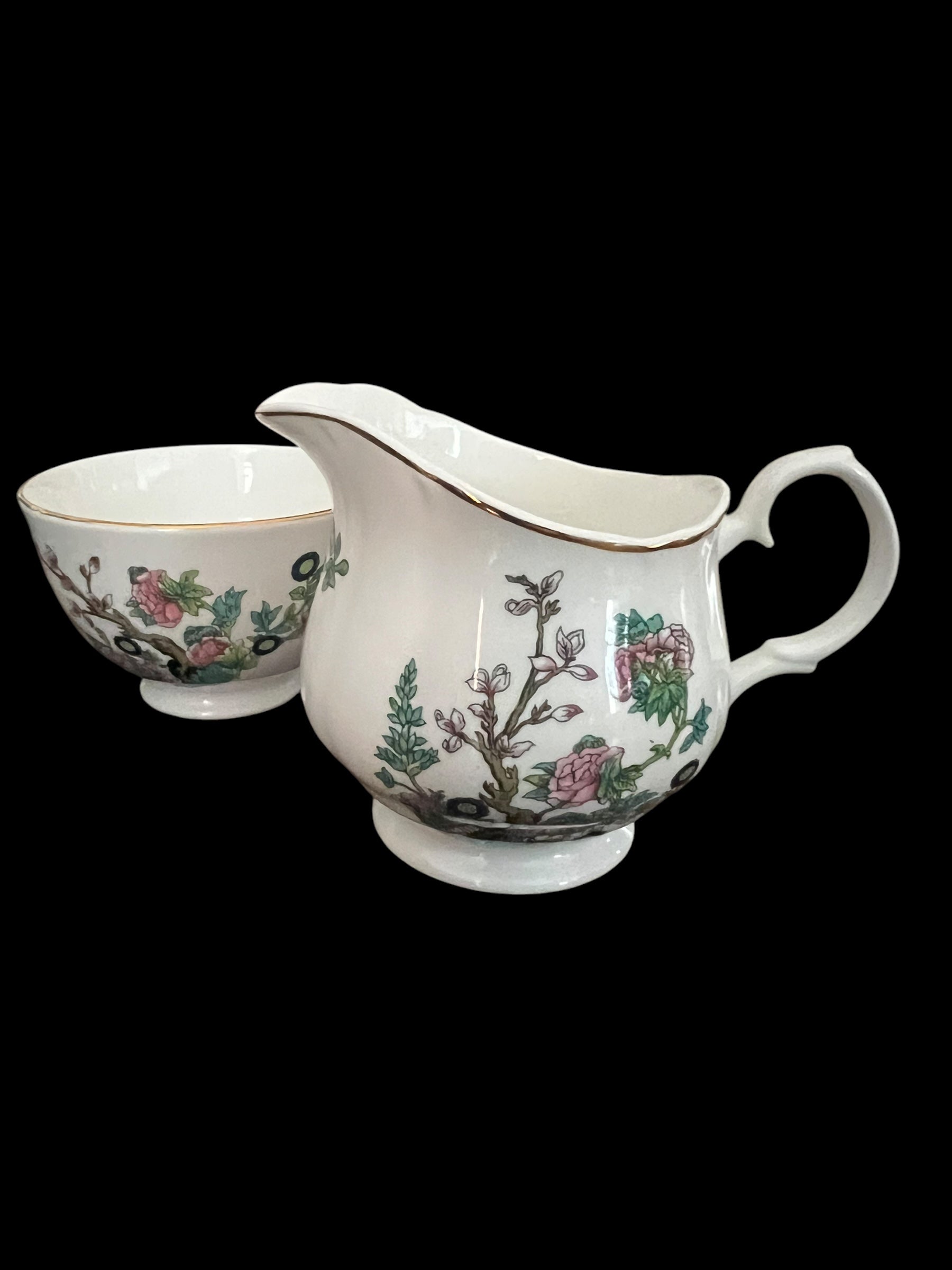 Duchess Indian Tree. Bone China Milk Jug & Sugar Bowl image 5