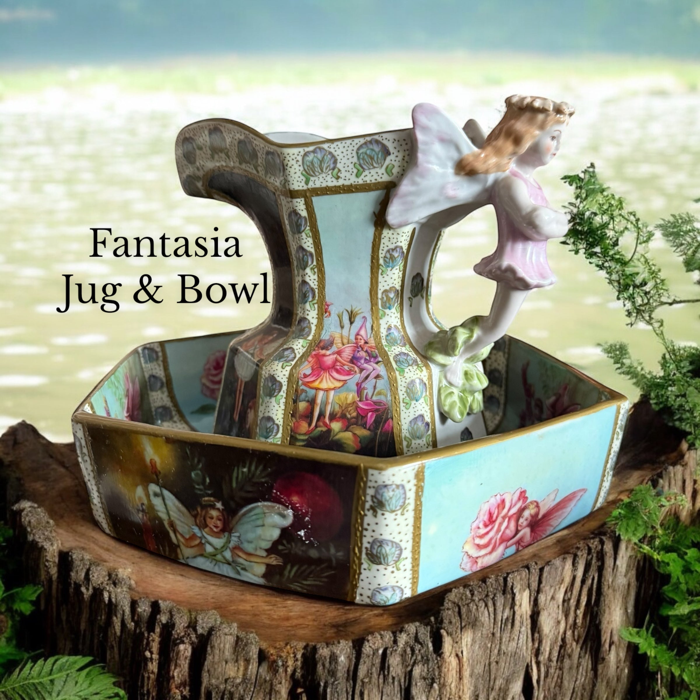Carlton’s Fantasia. Jug & Bowl image 0