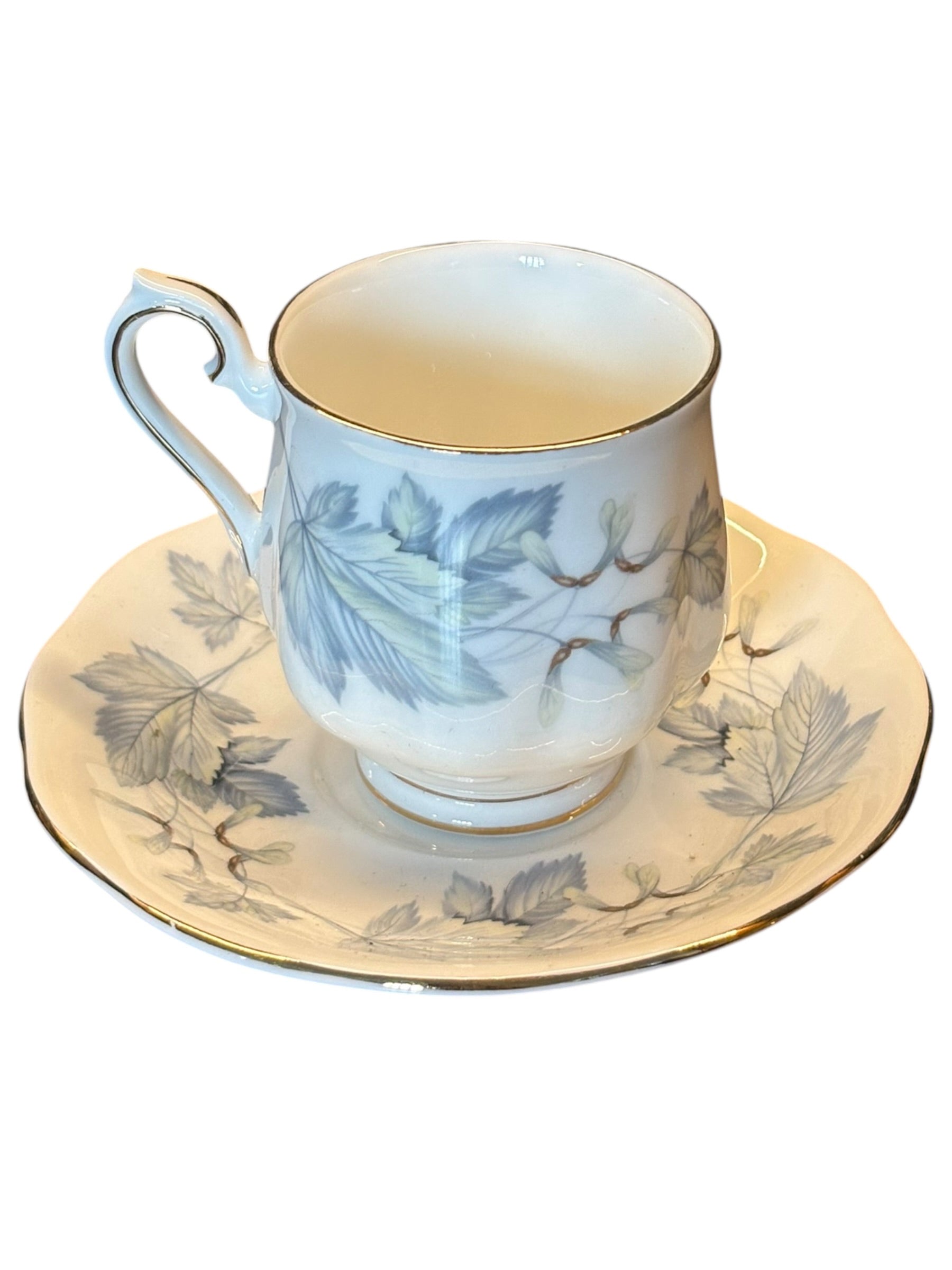 Royal Albert ‘Silver Maple’ Coffee Duo  image 0