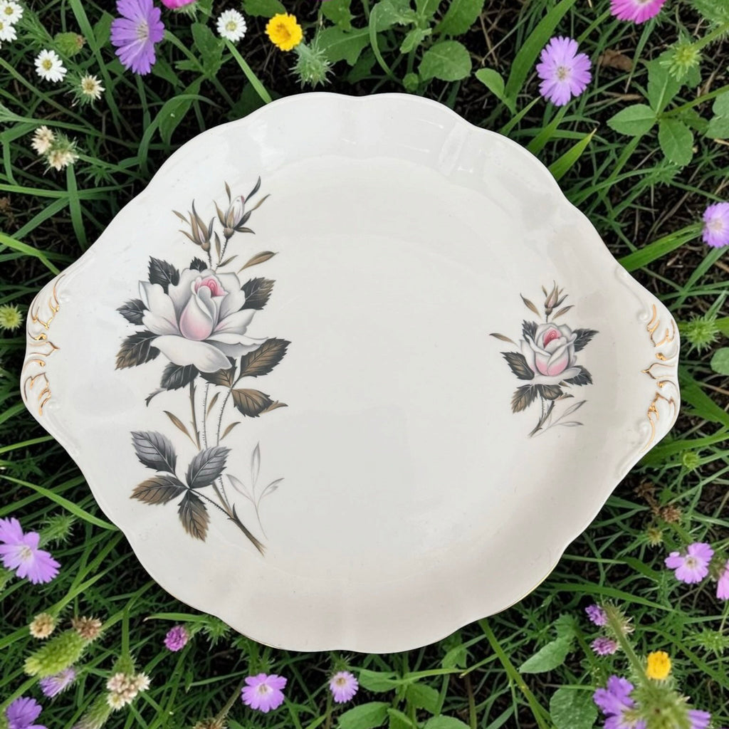 Royal Albert Vintage Cake Plate.  image 3