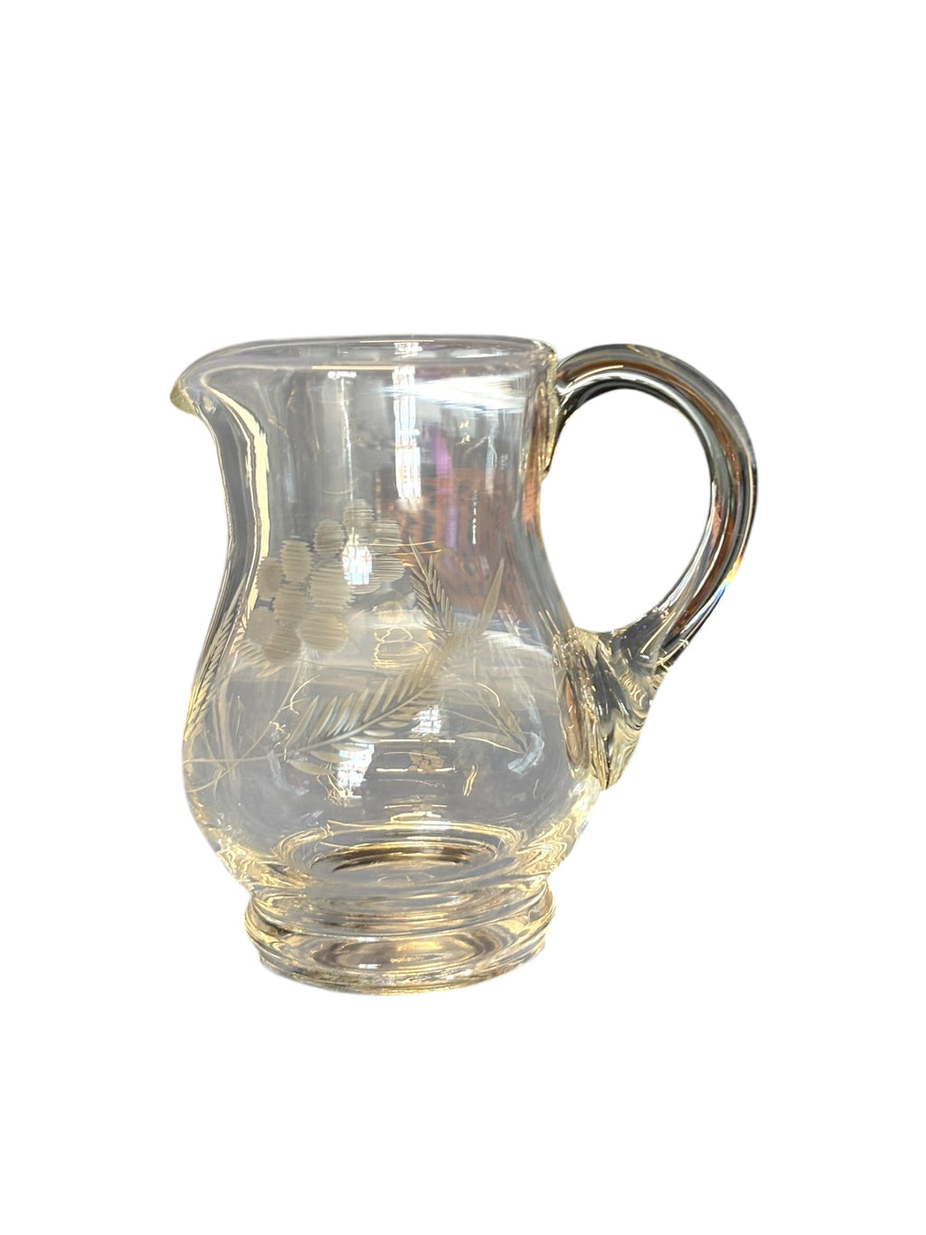 Small Glass Creamer Jug image 0