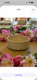 Leeds Creamware Trinket Dish image 0