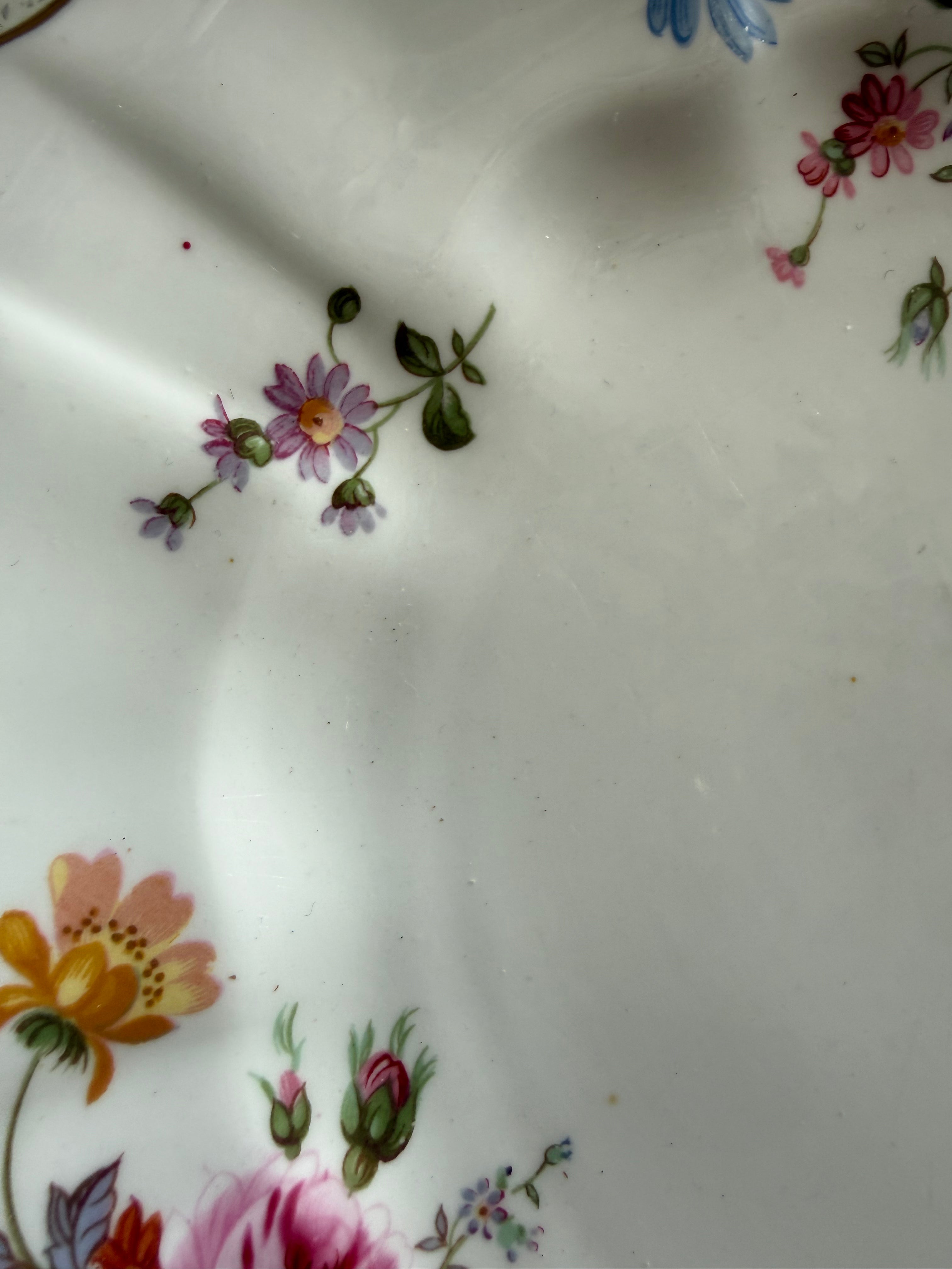 Vintage Cake Plate. Crown Derby Posies image 1