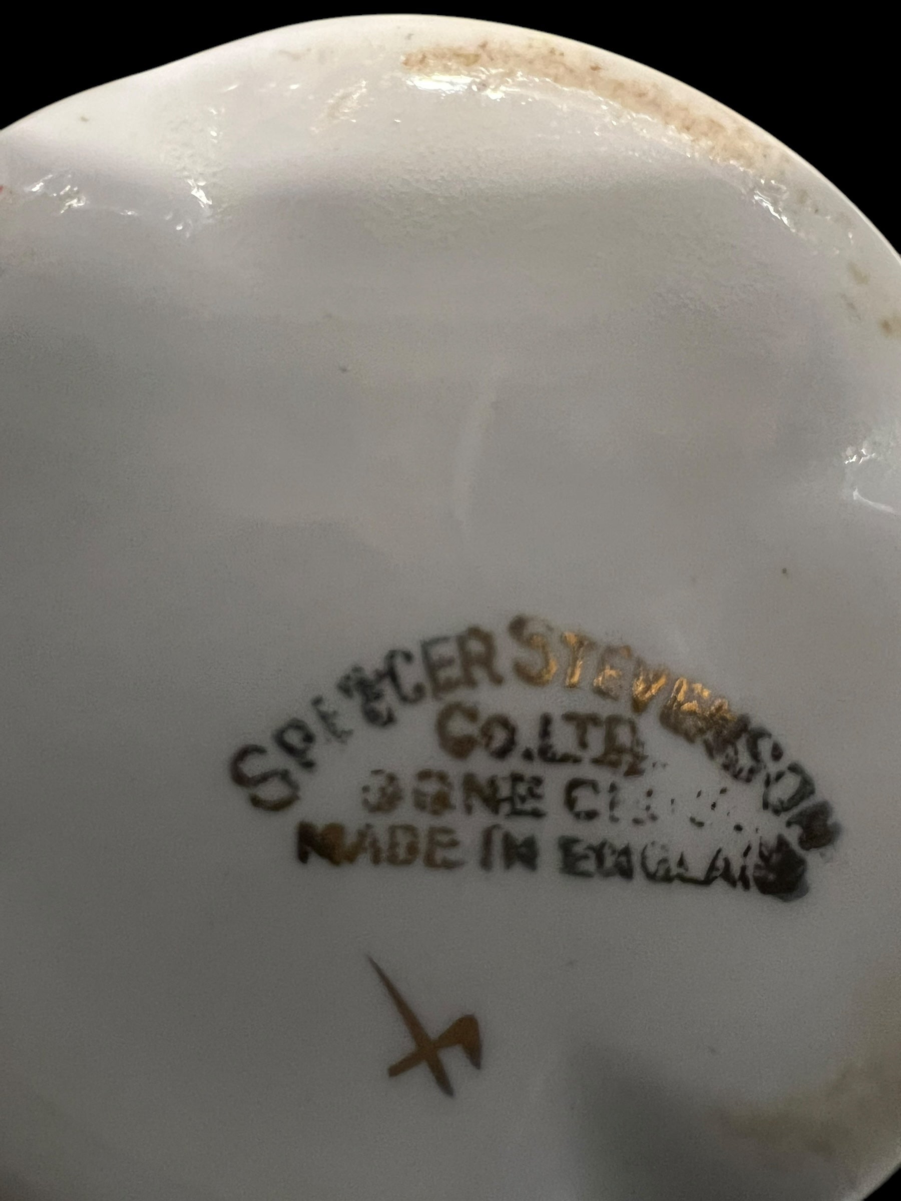 Spencer Stevenson China. Bone China Milk jug & bowl image 2