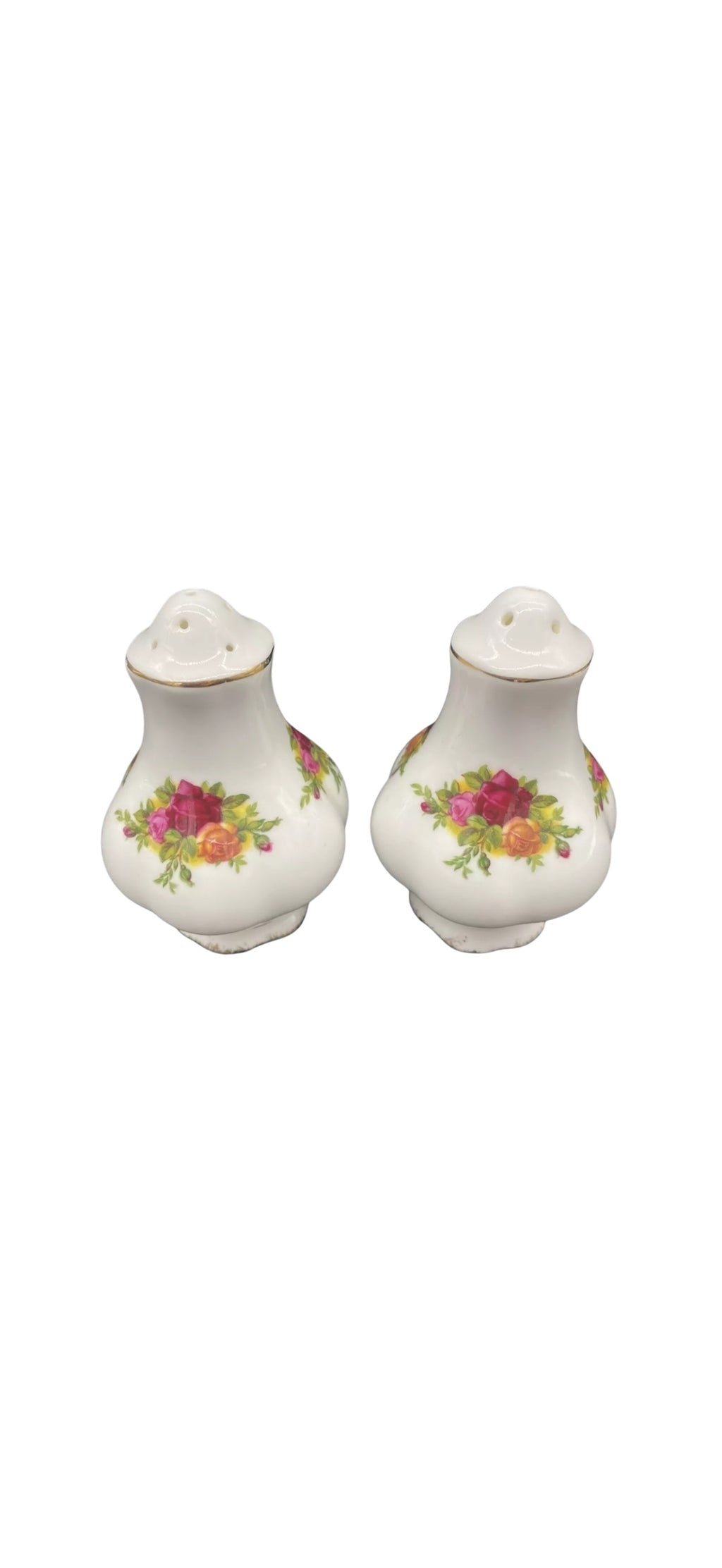 Royal Albert. Old Country Roses. Cruet Salt & Pepper image 2