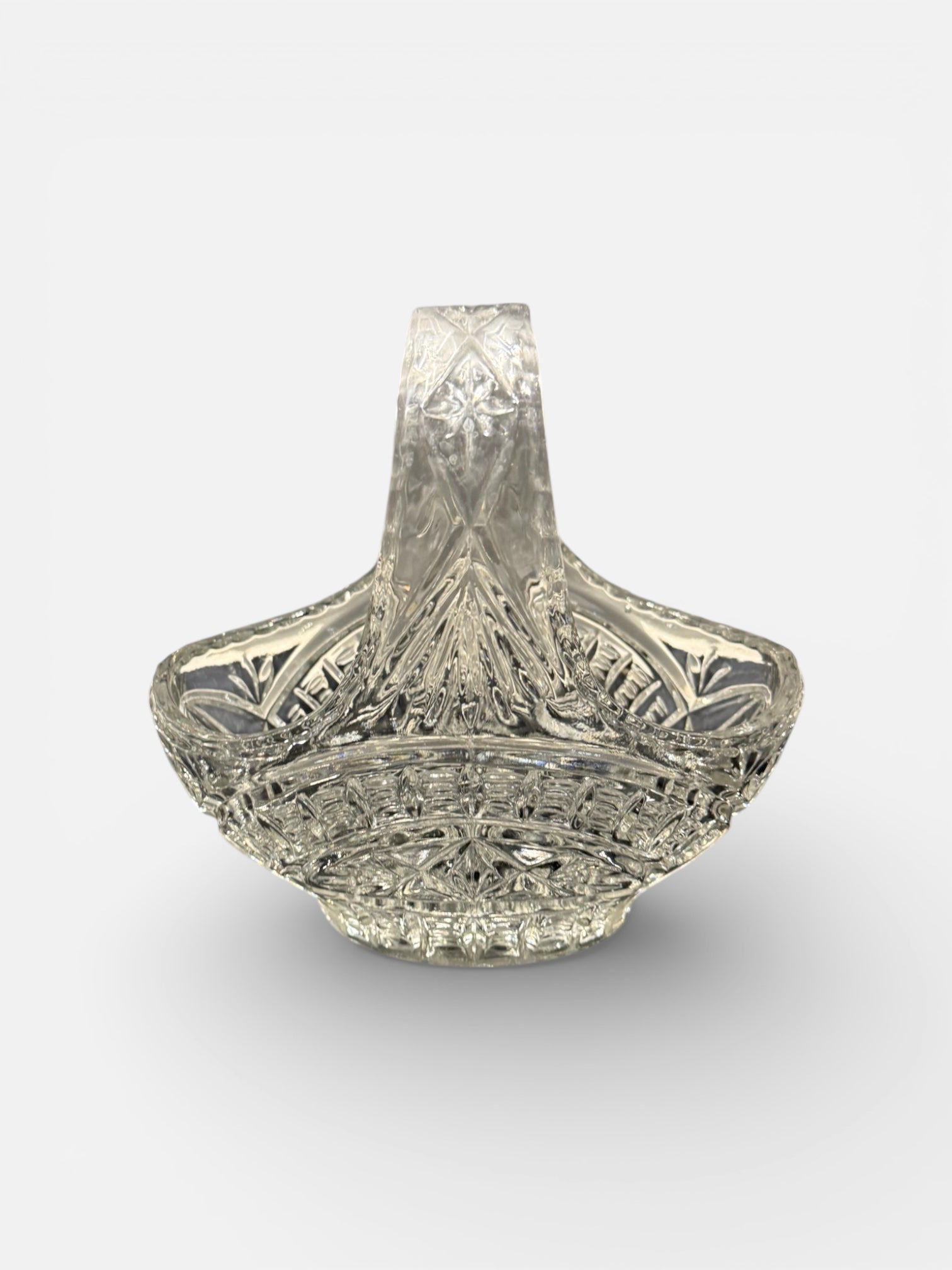 Large Glass Egg Basket image 0