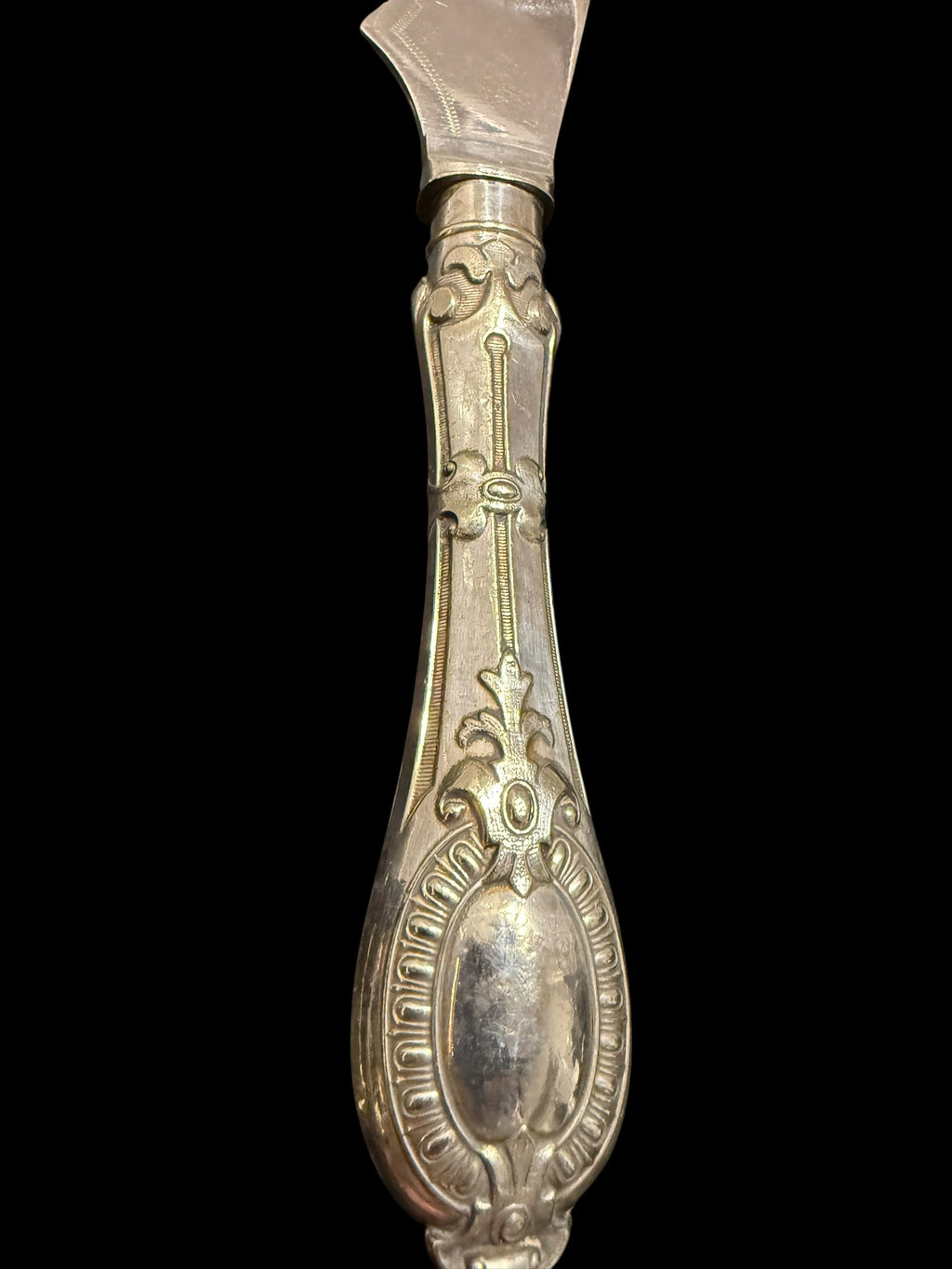 Vintage Cutlery. Engraved Fish Server.  image 6