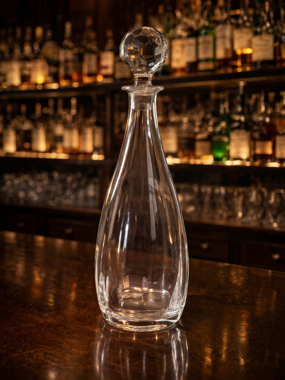 Vintage Crystal Glass Decanter  image 0