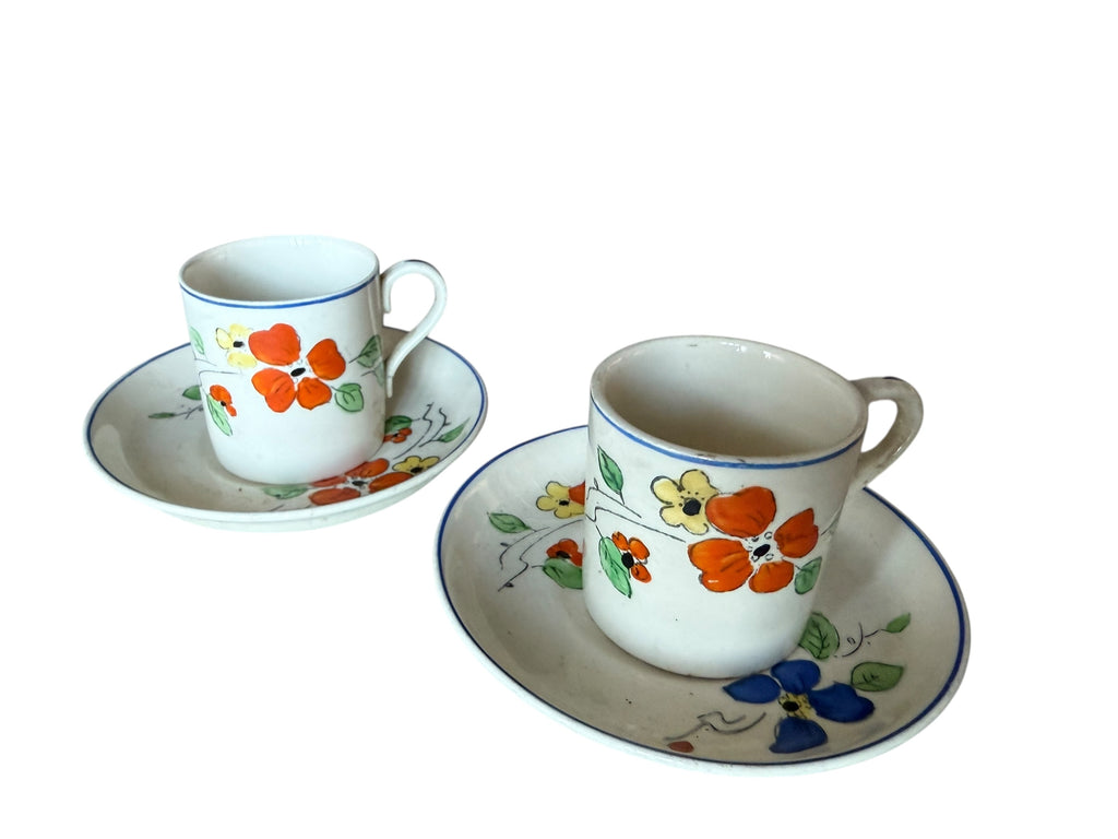 J & G Meakin. Sol. Retro Coffee Cups & Saucers. Espresso image 3