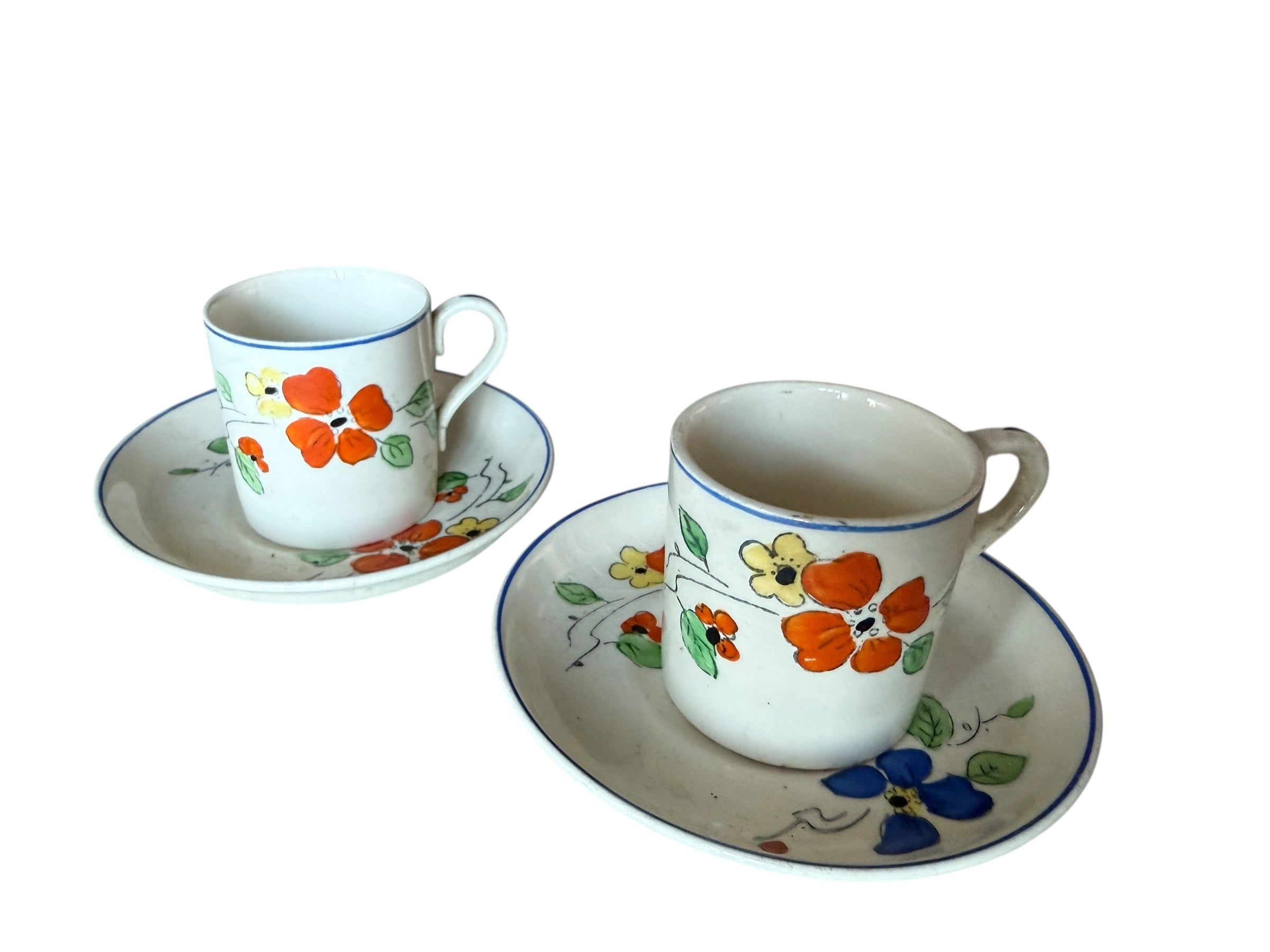 J & G Meakin. Sol. Retro Coffee Cups & Saucers. Espresso image 3