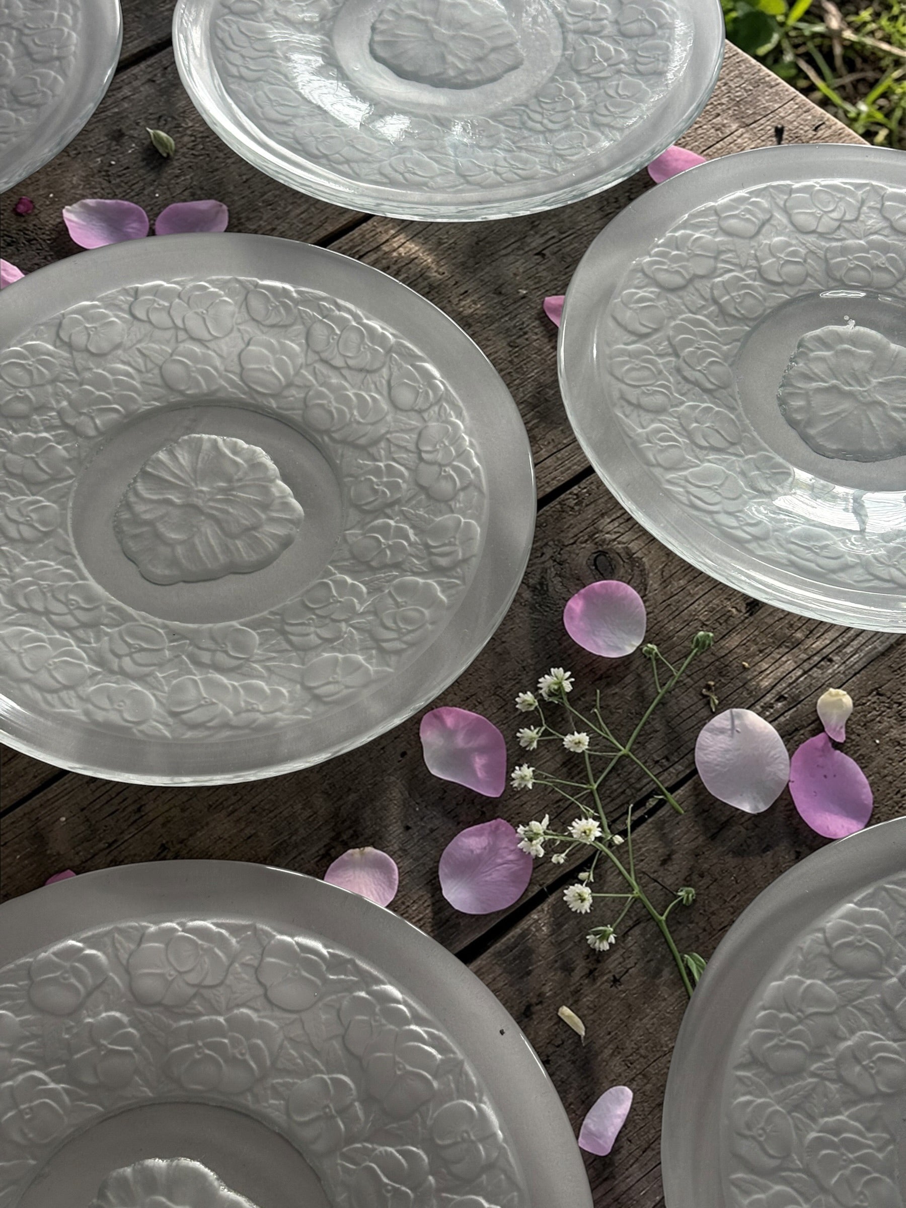 Lalique Inspired Dessert Serving Set image 2