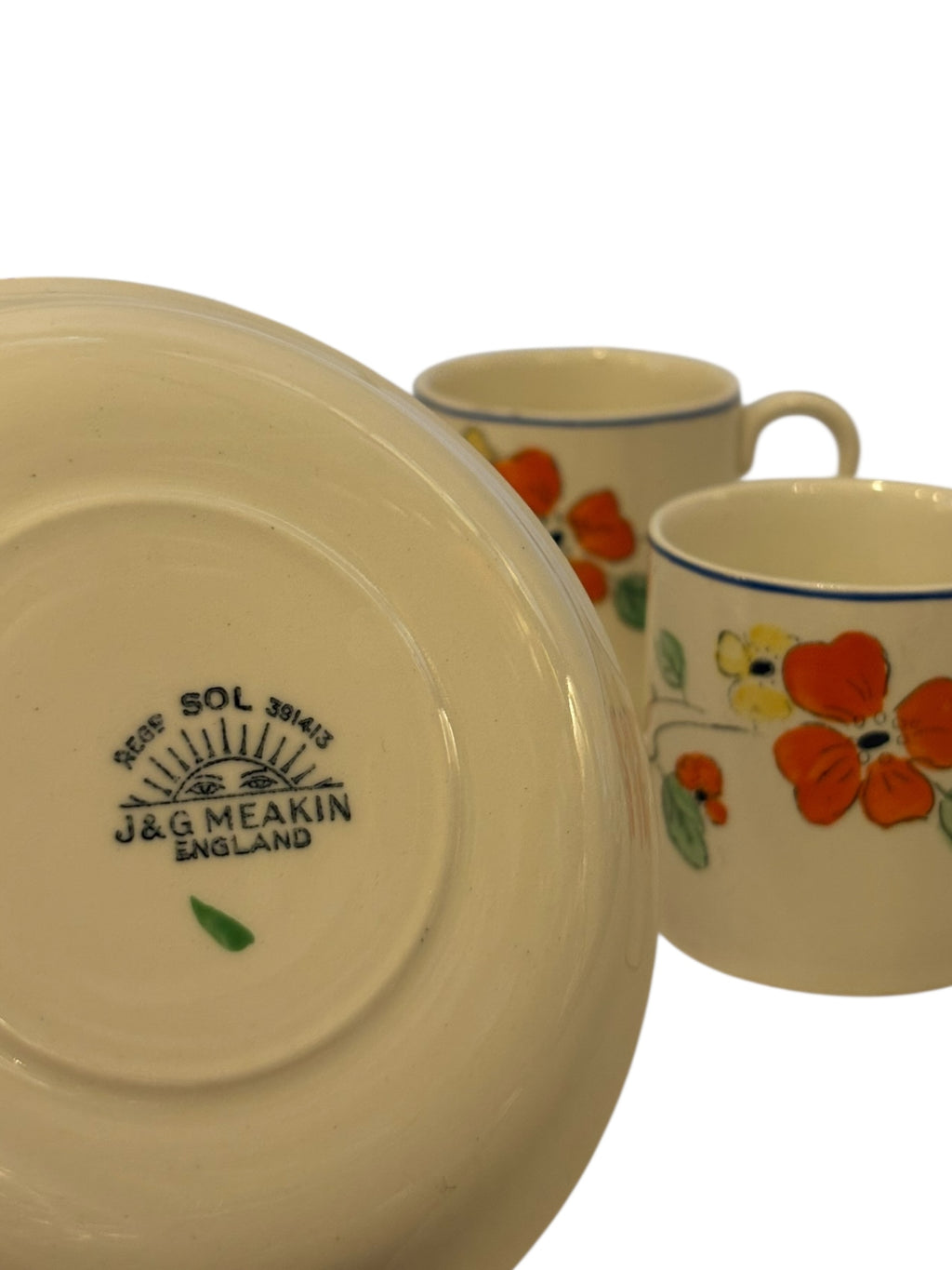 J&G Meakin Coffee Cups & Saucer set  image 1
