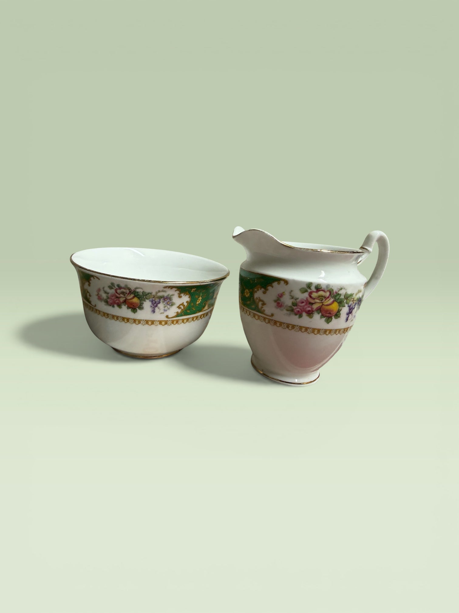 Vintage Milk Jug & Sugar Bowl image 1