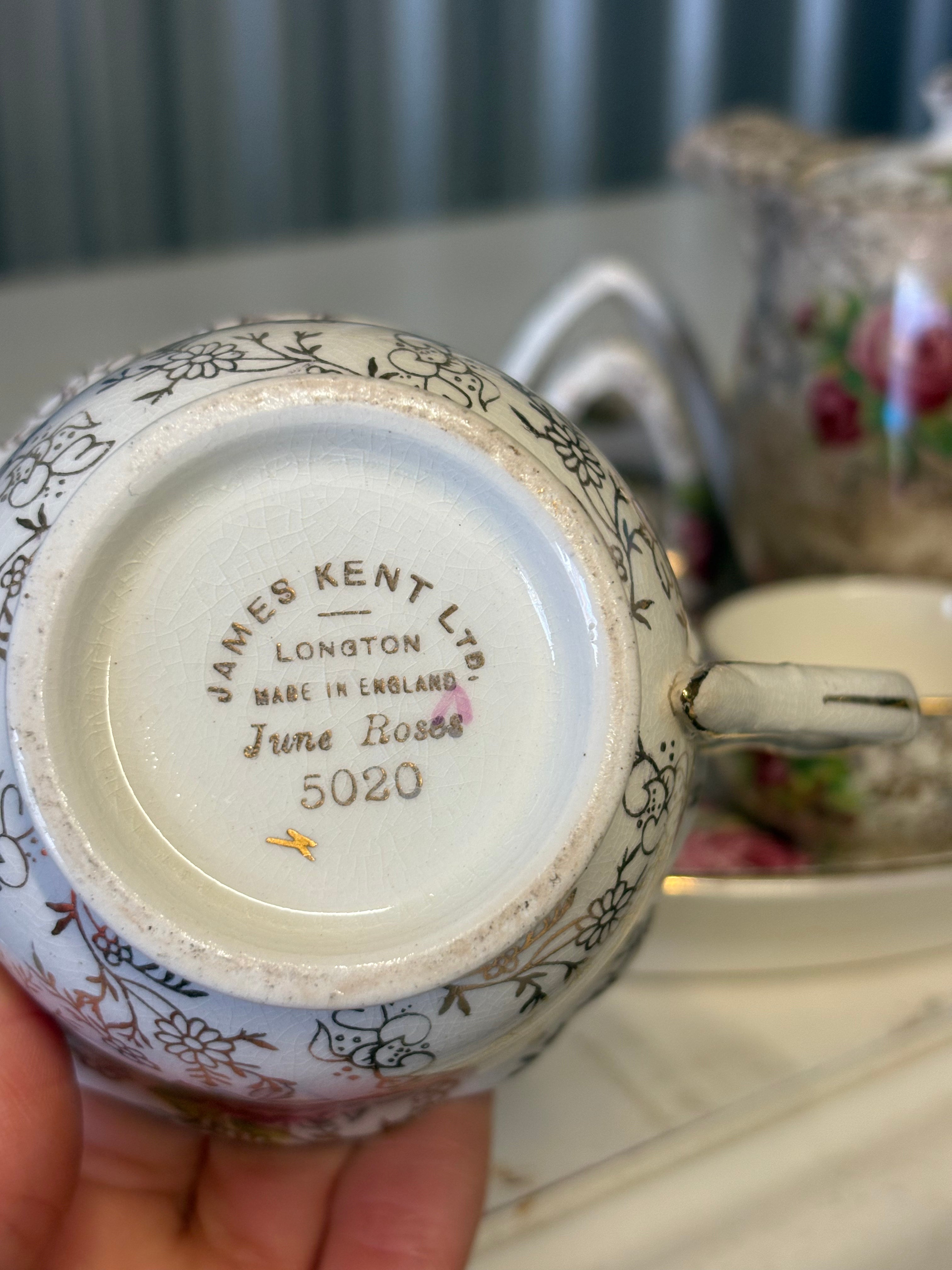 James Kent “June Roses” Breakfast Set  image 7
