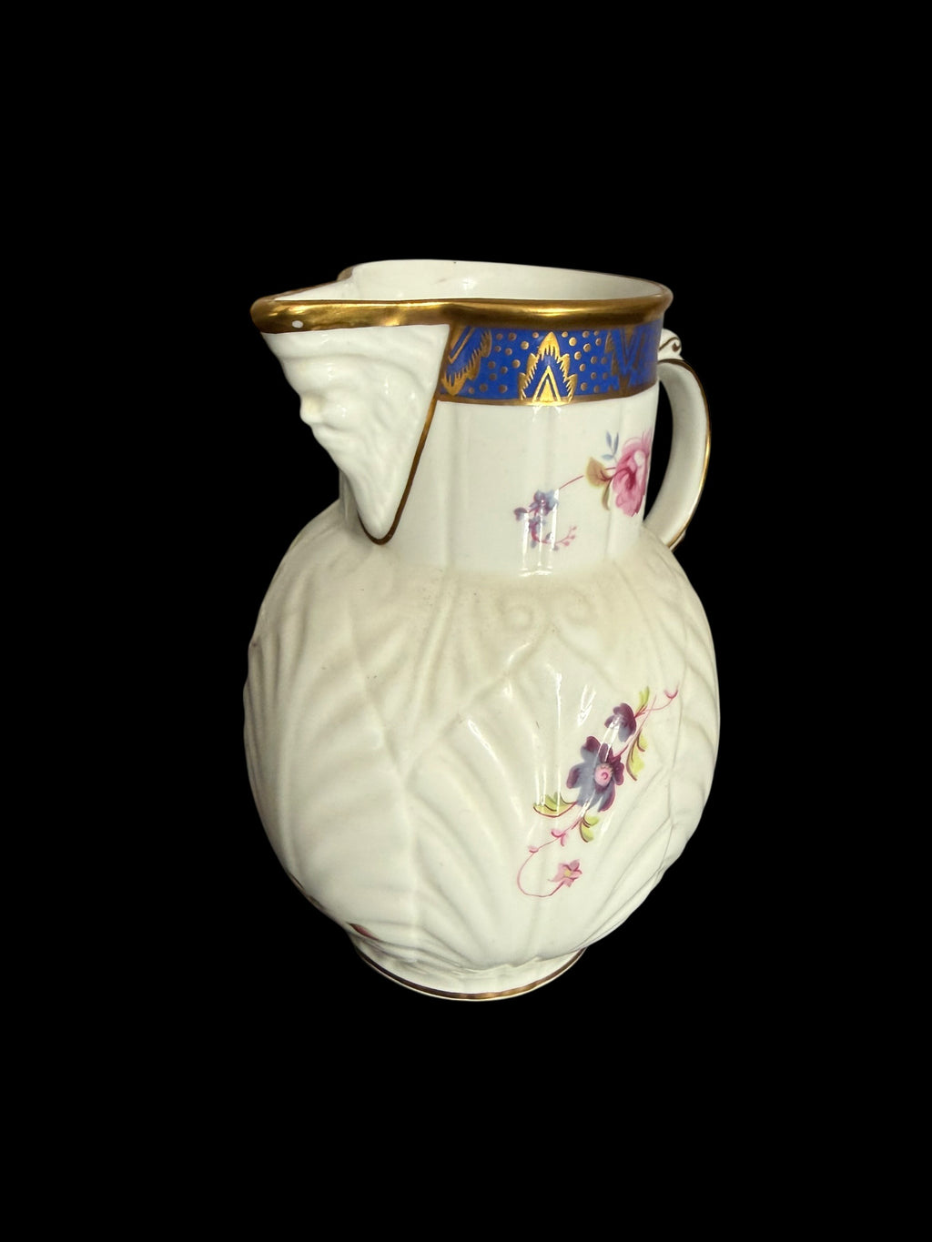 Coalport Large Jug with Carved Face image 2