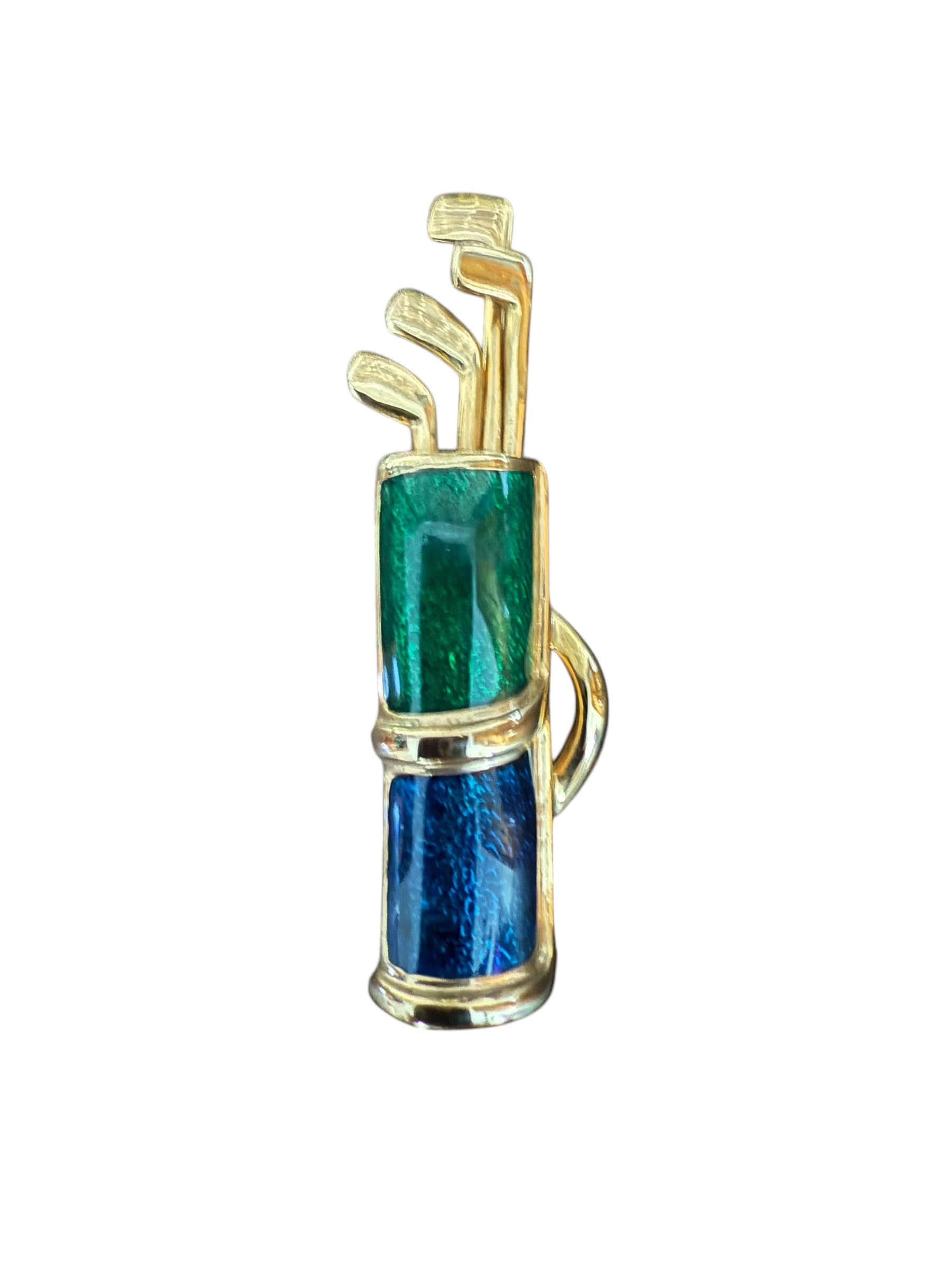 Vintage Brooch. Golf Bag image 1