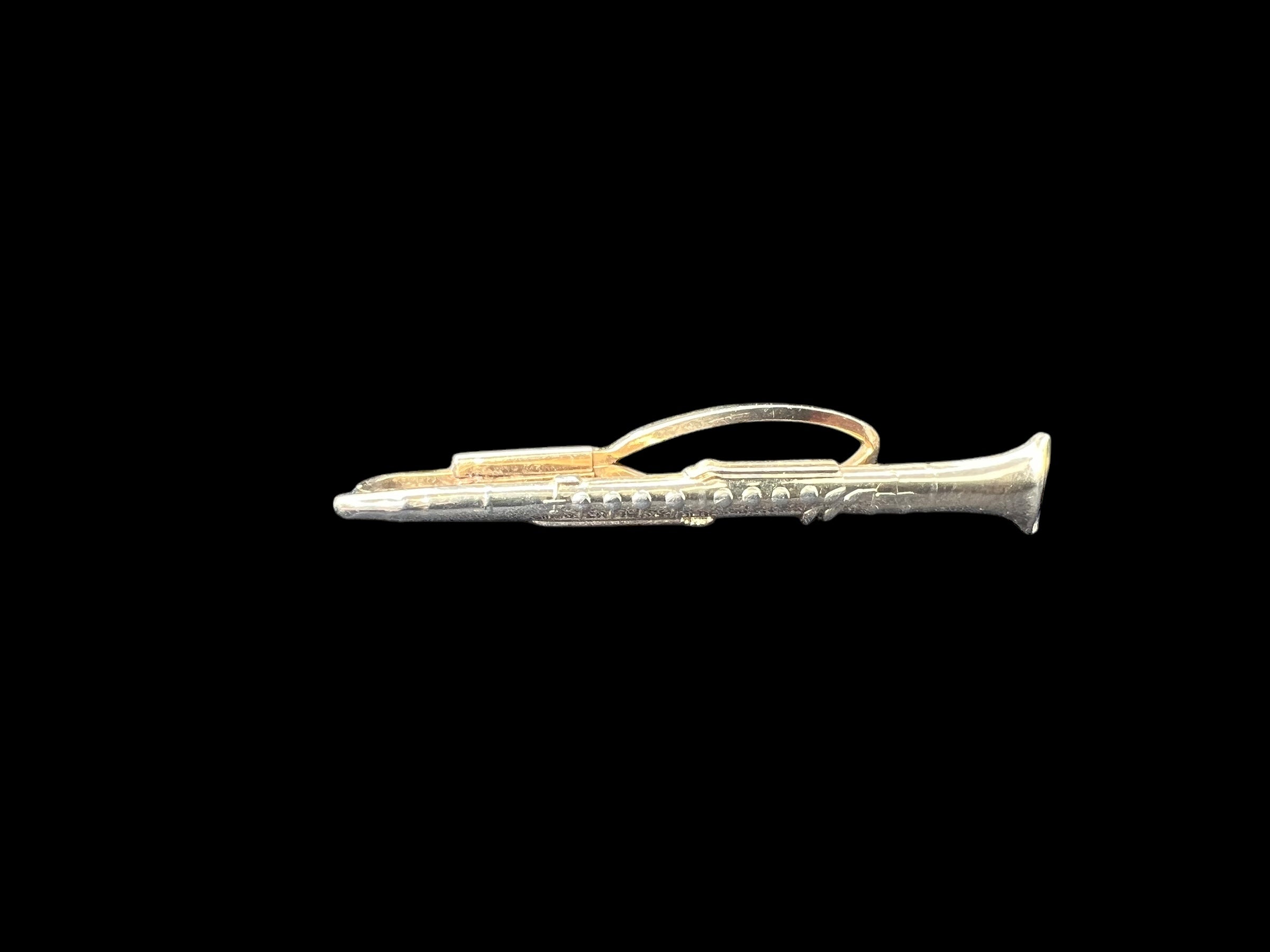 Vintage Tie Pin Clip - Clarinet image 5