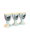 Pedestal Design Set of 3 Egg Cups  image 0
