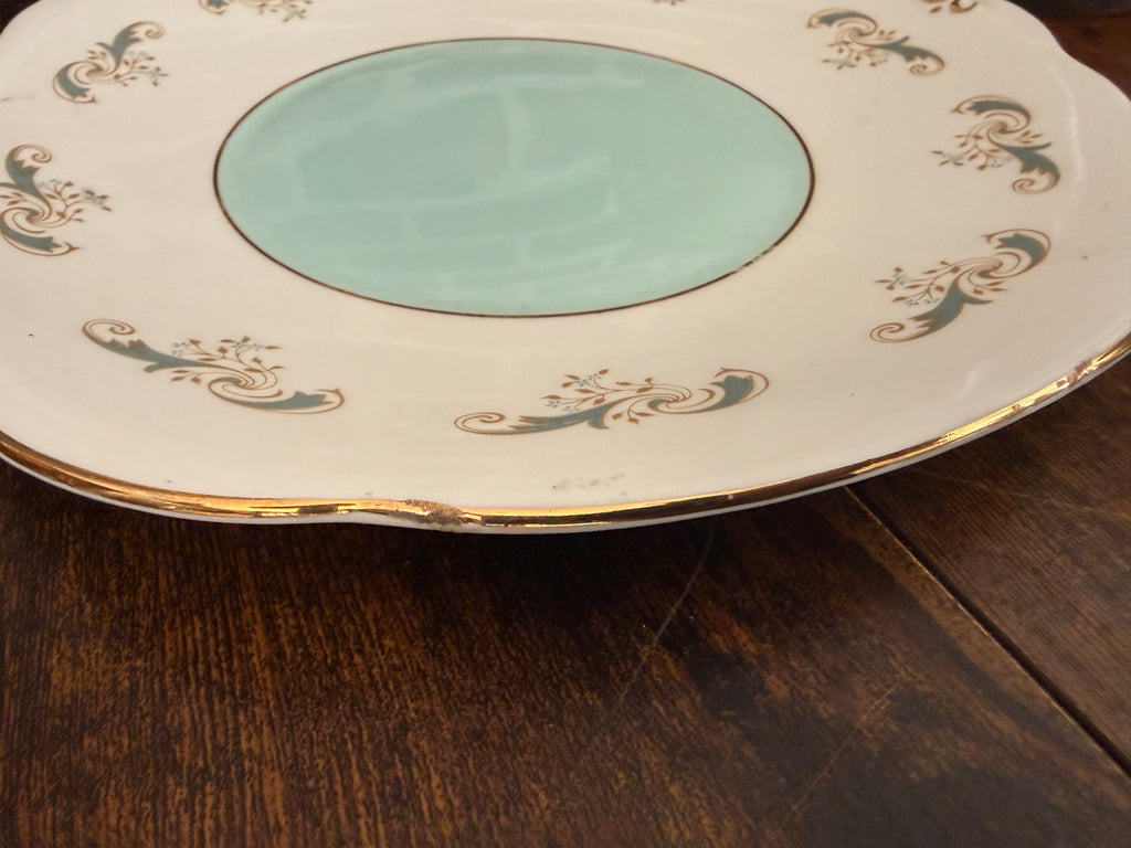 Vintage Cake Plate.  image 2