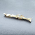 Vintage Tie Pin Clip - Clarinet image 0