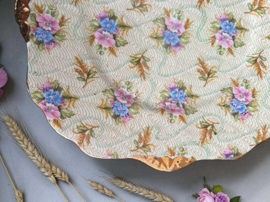 Vintage Cake Plate.  image 1