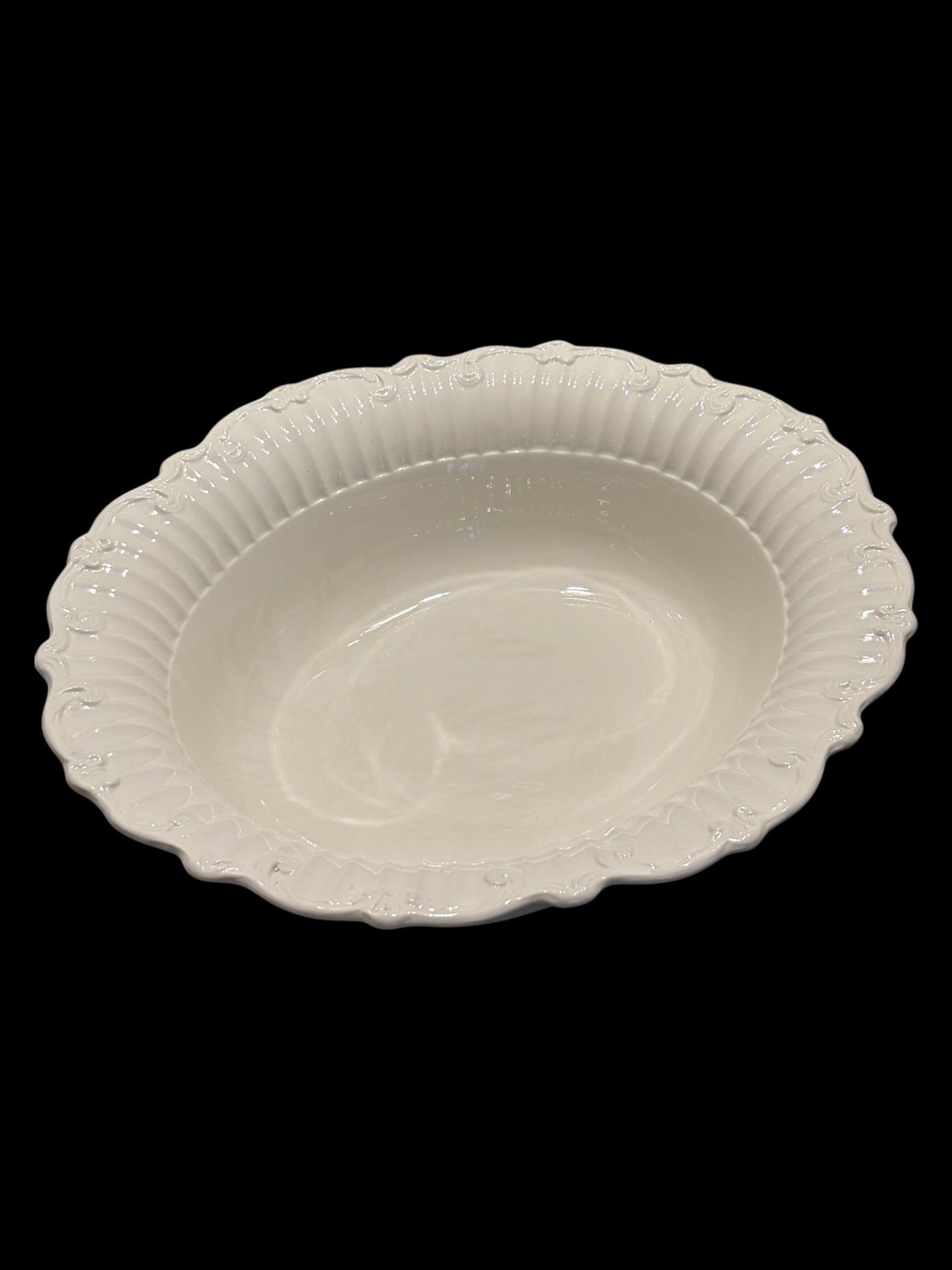 Leeds Creamware Jug & Bowl image 2